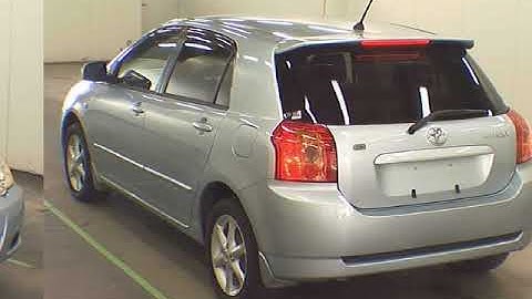 2004 TOYOTA COROLLA RUNX S ZZE122