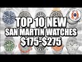 All New! All On Sale! The Ten Best New San Martins
