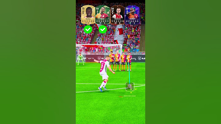 Ajax Vs Galatasaray Free kick Challenge in FC 25 #shorts #football #fc25