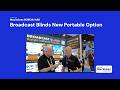 MacVoices #26126: NAB - Broadcast Blinds New Portable Option