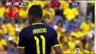 gol de ecuador 1 vs colombia 3 #shorts