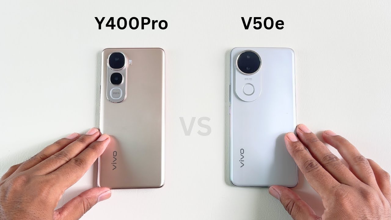 Vivo Y400 Pro vs Vivo V50E Speed Test and Camera Comparison