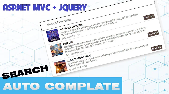 Search Autocomplete  In ASP.NET MVC | Using Jquery Ajax