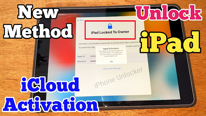How to remove find my ipad activation lock without previous owner