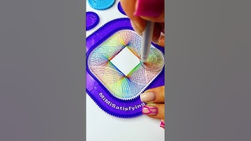 Colourful Spirograph #spirograph #satisfying #drawing #asmr #pattern #art #viral #fyp #shorts