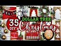 35 HIGH END Dollar Tree Christmas DIY's | $1 Decorations & Ideas to try in 2021 🎄