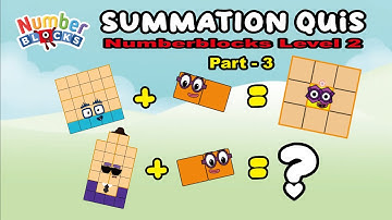 Numberblocks Learn SUMMATION Lv. 2 PART-3 | NUMBERBLOCKS FANMADE | Math Division | ColorArt_id