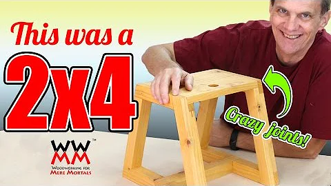 Make This Utility Step Stool From A Single 2x4