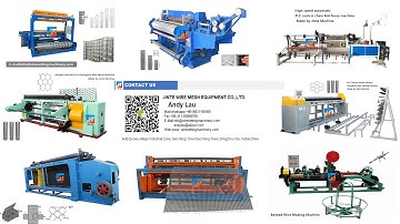 Fully Automatic Hexagonal wire mesh machine with PLC control.Contact with me Whatsapp:+8618831160568