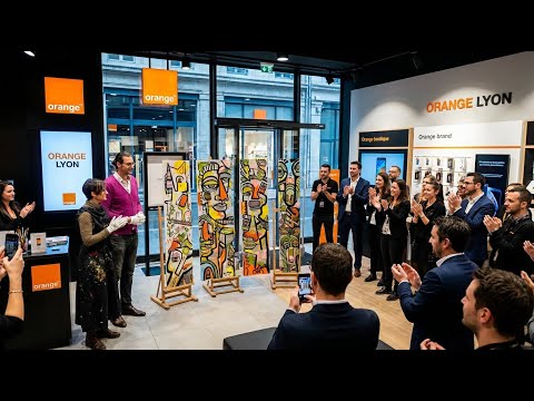 ORANGE LYON - BRAINSTORMING Artistique aNa et Christophe Chazot - My Art Box