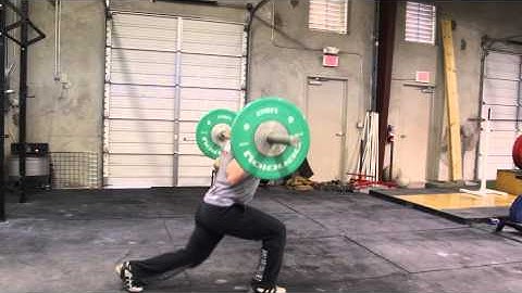 Barbell Walking Lunges