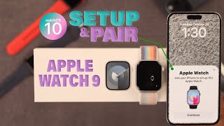 How to Pair Apple Watch 9 with new iPhone 15 Pro Max/Plus! [Setup]