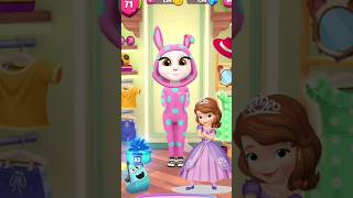 my talking angela new year update game | princess sofia makeover #mytalkingangela2 #sofia #princess screenshot 1