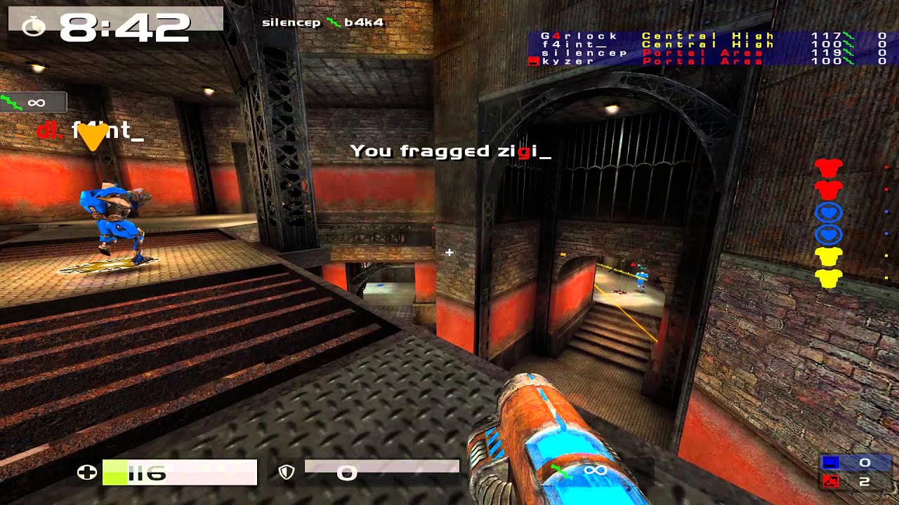 Quake Live: iCTF overfrag d1. vs /hrs/ Ironworks G4rlock pov