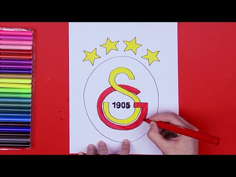 How to draw Galatasaray S.K. Football Club Logo