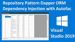 C# Tutorial - Repository Pattern C# Dependency Injection with Autofac | FoxLearn