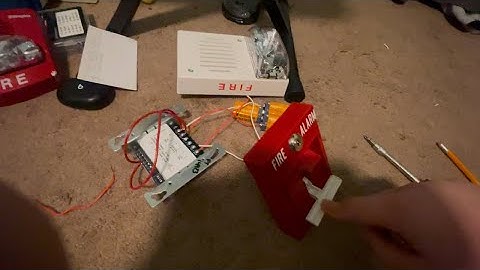 SIMPLEX FIRE ALARM TEST WITH SYNC MODULE