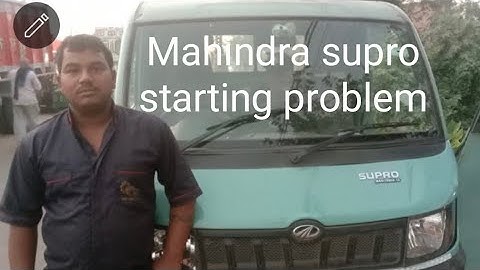 Mahindra supro starting problem || Mahindra supro pickup problem|| p161200 Error Ekp#mahindrasupro