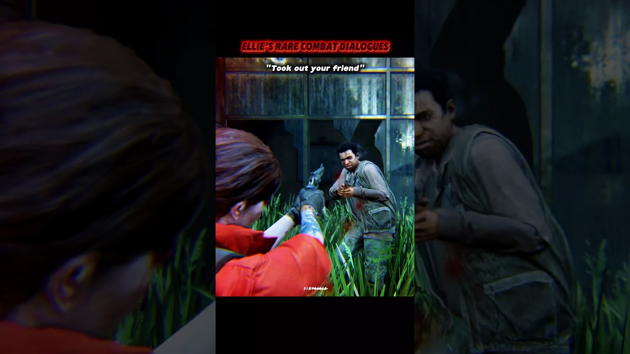 Ellie’s RAREST Dialogue in The Last of Us 2! 