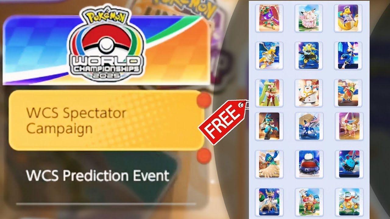 How to Join WCS Event 2025 - Pokémon Unite