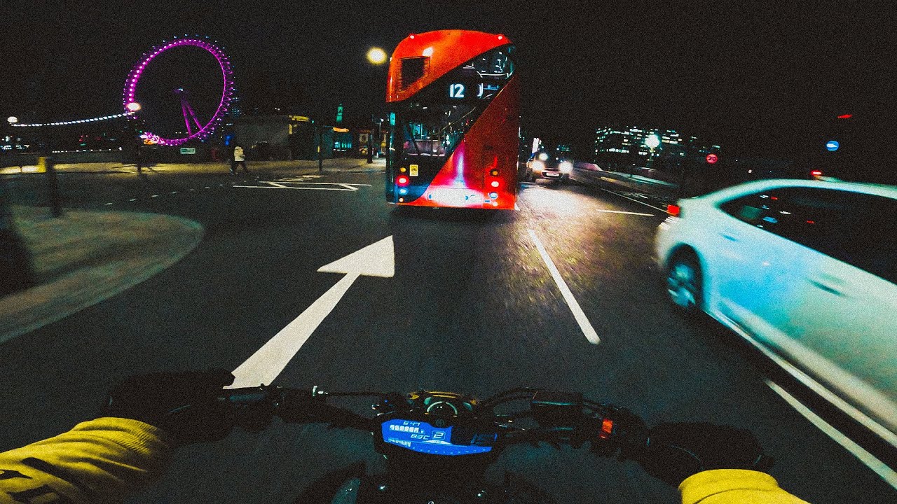 [UNCUT] NIGHT RIDE. | YAMAHA MT-07 AKRAPOVIC + QUICKSHIFTER [4K]