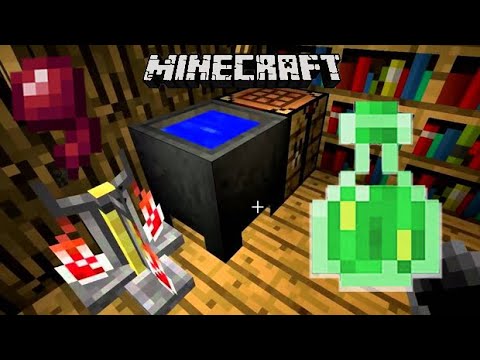 How to Make Poison Potion In MINECRAFT // Quick and easy !! (1.15.1