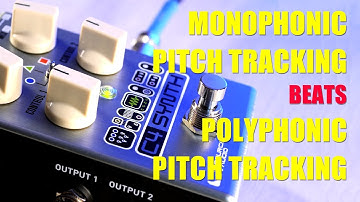 Monophonic Vs. Polyphonic Pitch Tracking: C4 Synth Pedal