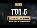 ТОП 5 курсов для набора мышечной массы (Химический бункер)