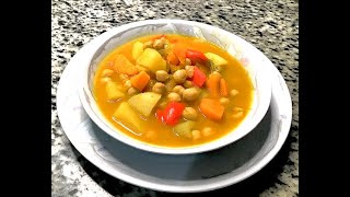 Vamos Hacer Una Rica Y Nutritiva Sopa O Caldo De Garbanzos Con Vegetales 🥘😋🥑 Ay Que Jaitura