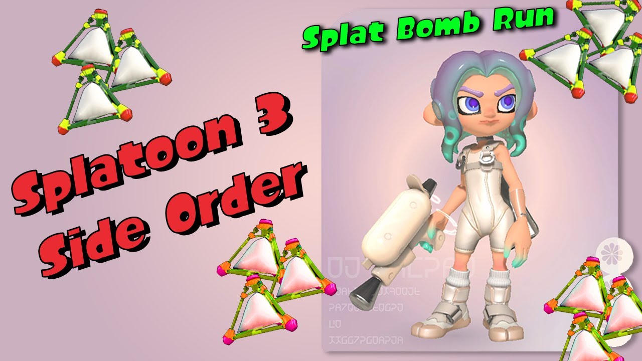 Splat Bomb Only Random Palette Run | Splatoon 3: Side Order - YouTube