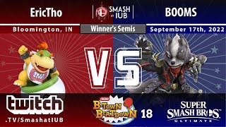 Super B-Town Beatdown 18 Winners Semis Erictho Bowser Jr. Vs Booms Wolf