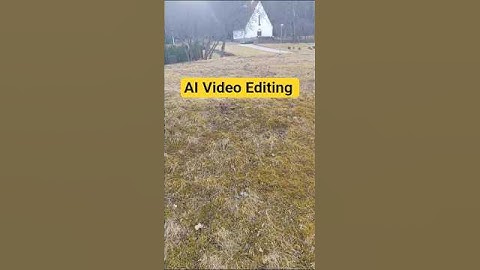 AI adding leaves to trees in a video #ai #videoediting #artificialintellingence