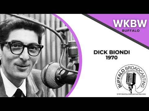 WKBW Radio 1520 AM Dick Biondi 1960 Recreation Recorded In 1970
