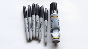 ALL of my SHARPIES are RUNNING OUT OF INK!