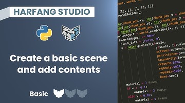 Create a basic scene & add content with Harfang Studio