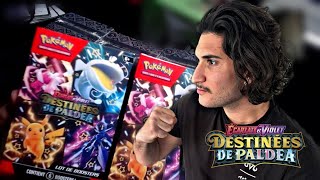 J’OUVRE 30 BOOSTERS DESTINÉES DE PALDEA (J’AI QUE DES HITS WTF !!) BUNDLE x5