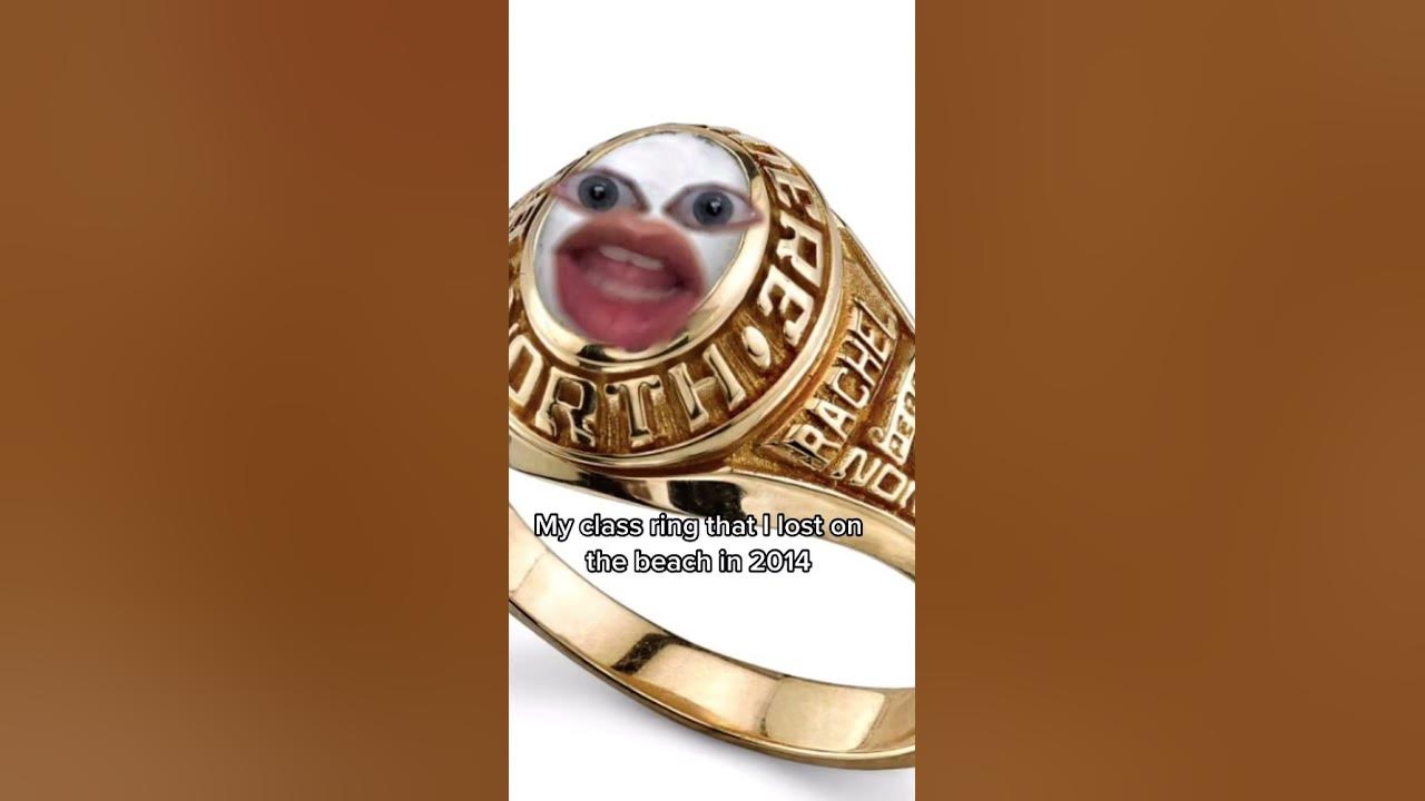 My class ring I lost on the beach in 2014 .. 😔