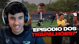 REACT DO RENATINHO: @reversao - AMADORES vs 5 GOLEIROS! SERÁ QUE DÁ PRA FAZER GOL?? 😱⚽️