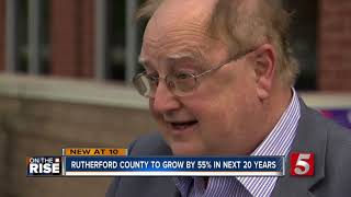 Rutherford County's population expected to nearly double in 20 years