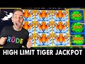 $25 HIGH LIMIT Tiger JACKPOT 🐯 Eyes of Fortune at Agua Casino #ad