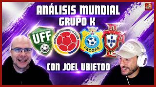 GRUPO K: LA PORTUGAL DE CRISTIANO, RD CONGO, UZBEKISTAN Y LA COLOMBIA DE LUIS DÍAZ | CON JOEL UBIETO