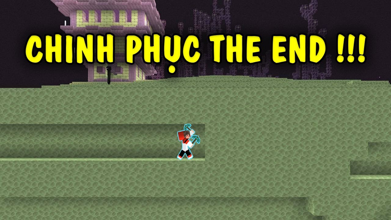 Thử thách Minecraft sinh tồn trong THE END khi bạn chỉ có 1 mạng duy ...