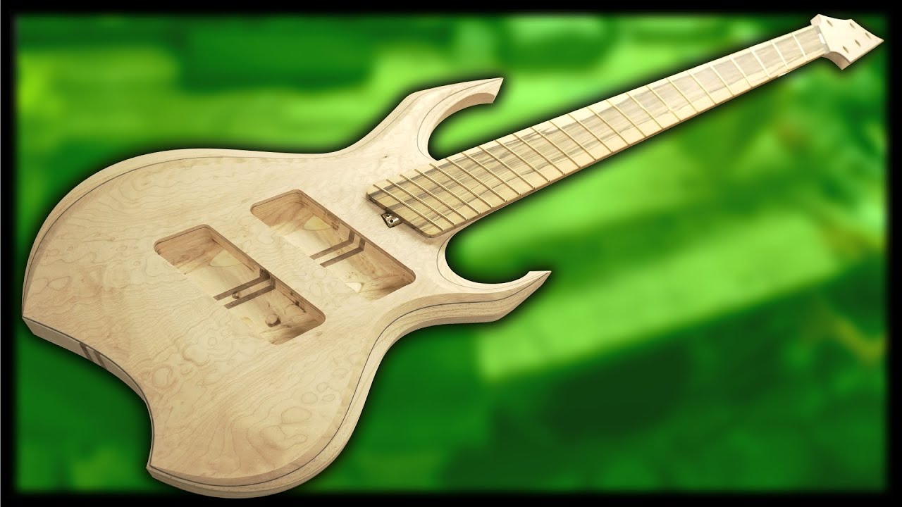 L'ABYSS D'OLIVIER, UNE BASSE 5 CORDES FANNED FRETS AVEC DES BOIS DE FOLIE !