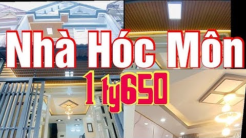 Nhà  1 tỷ 650 chợ Đầu mối  chợ bà điểm hóc Môn
