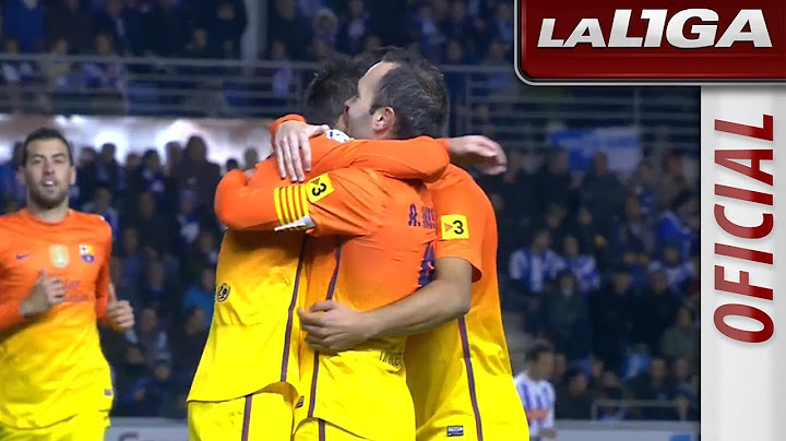 La Liga | Deportivo Alavés - FC Barcelona (0-3) | 30-10-2012 | 1/16 ida | Resumen
