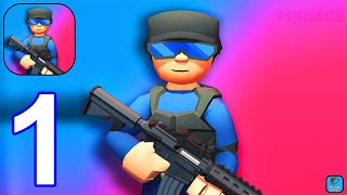 Idle SWAT Academy Tycoon - Gameplay Walkthrough Part 1 Tutorial (iOS,Android Gameplay) screenshot 1