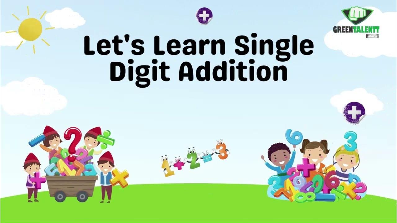 Basic Addition | Single Digit Addition | One Digit Addition | Premath ...