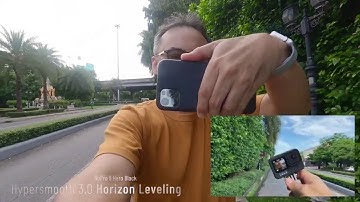 GoproHero 9 Hypersmooth 3.0 Horizon Leveling