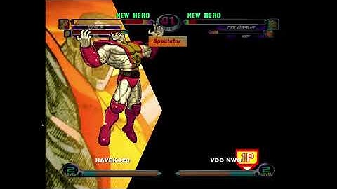 MvC2: VDO - Last second Colossus Comeback vs Guile/Tron (Havek420)