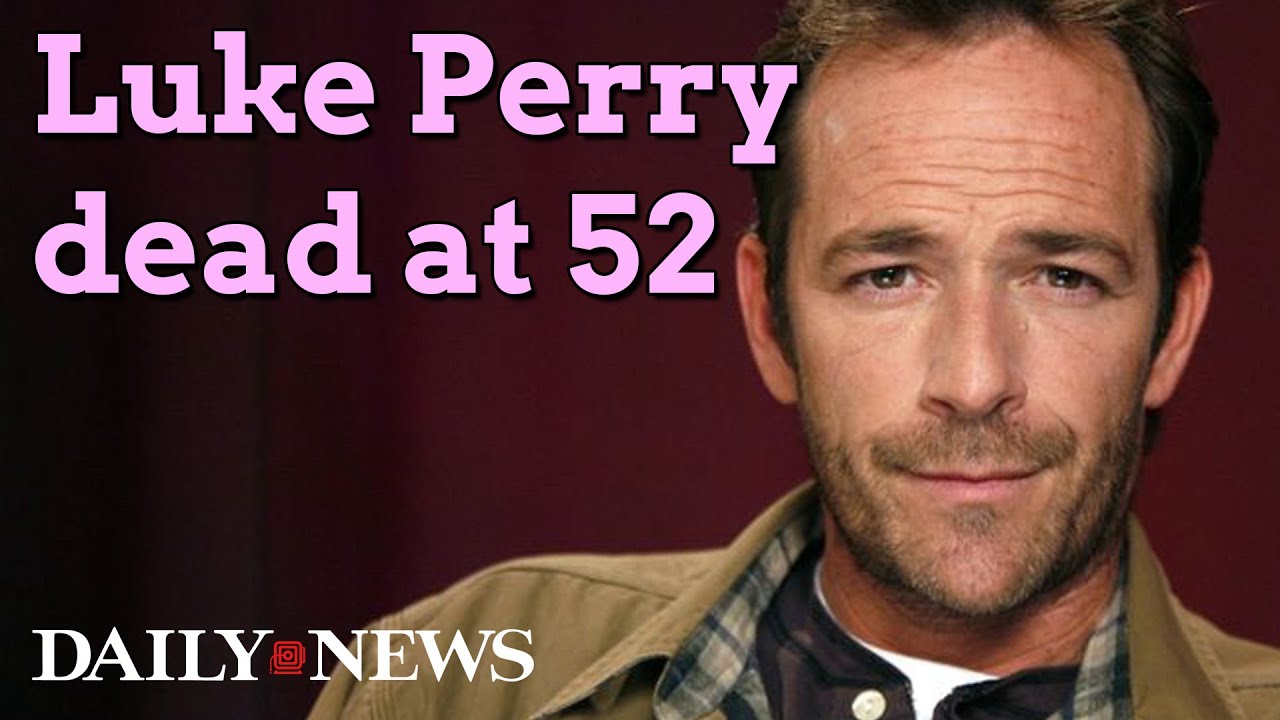 Luke Perry, '90210' and 'Riverdale' star, dies at 52 after suffering stroke